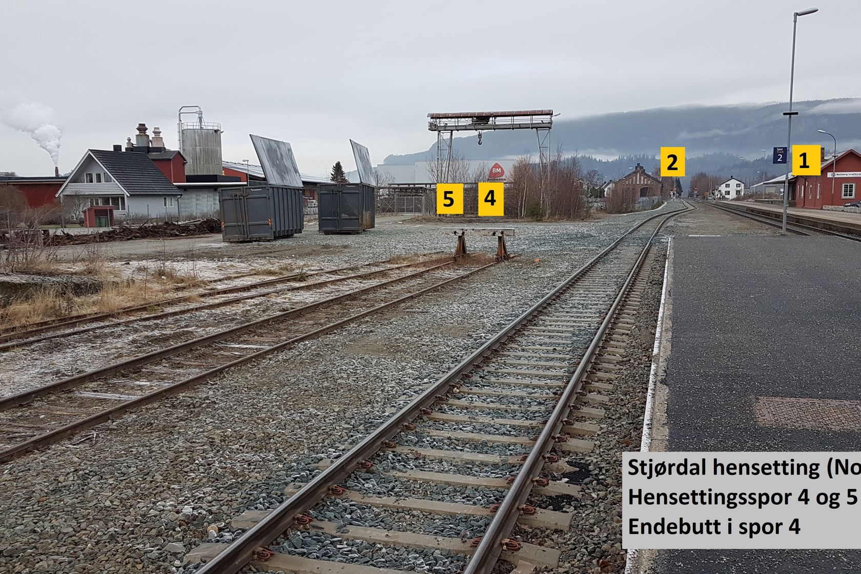 Photo of Stjørdal Stabling Facility
