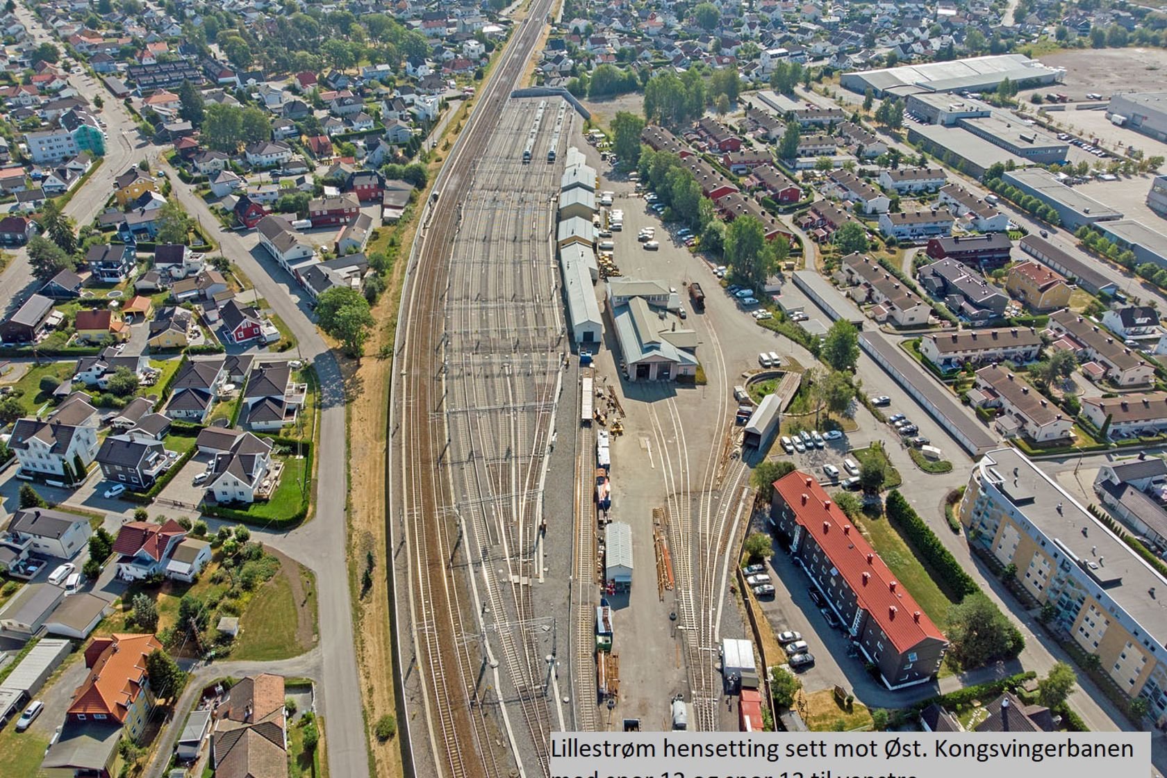 Photo of Lillestrøm Stabling Facility